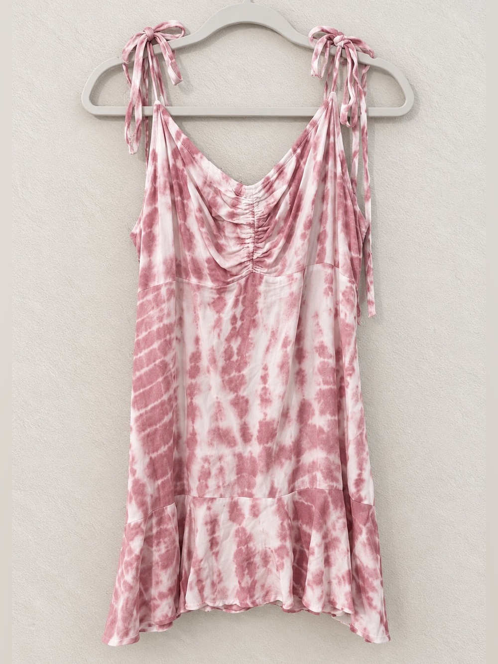 Ocean Drive Pink and White Casual Dress r